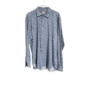 Culturata Roma‎ Tailored Fit Dress Shirt Plaid Mens XXL Long Sleeve Button Down